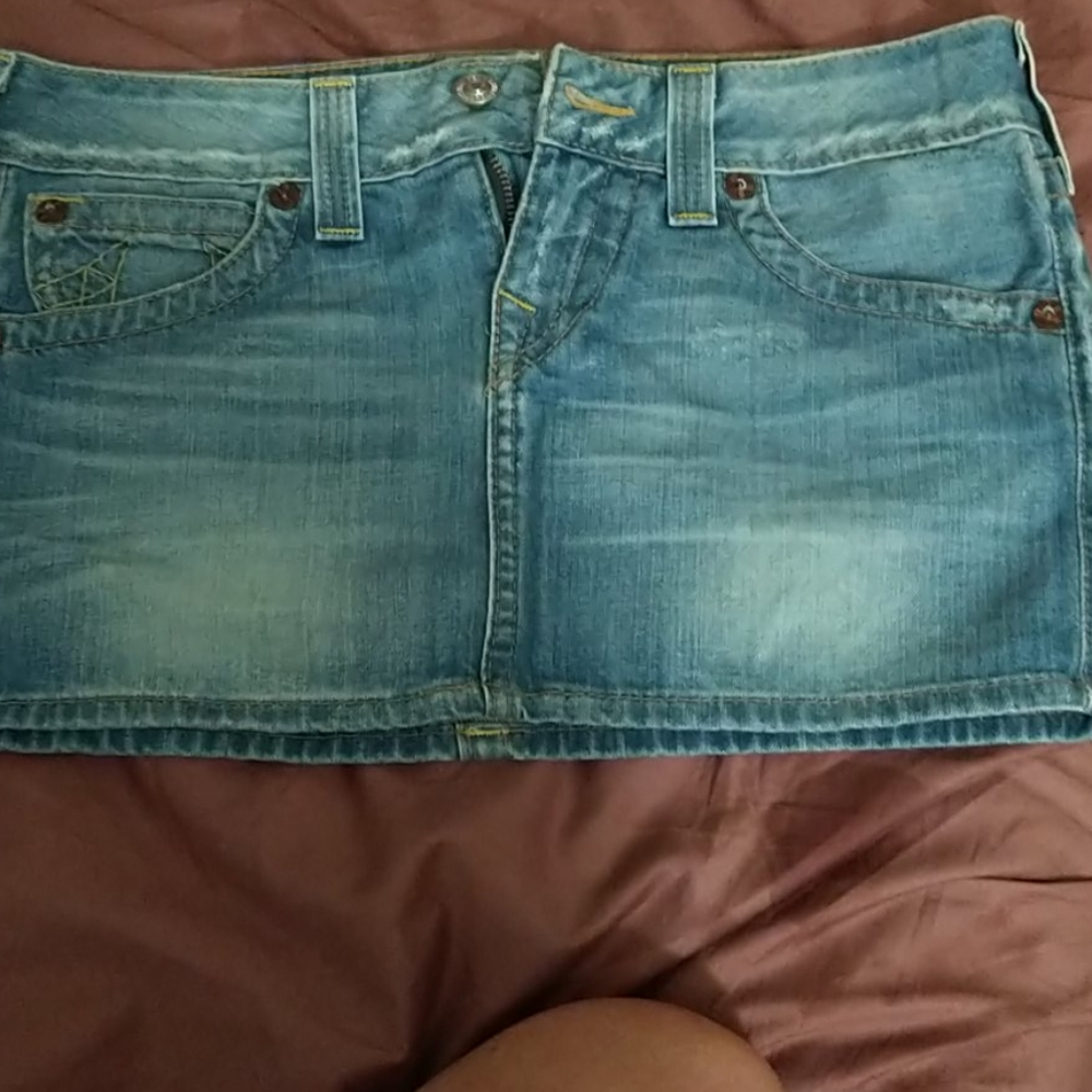 True Religion Womens Mini-Skirt Size 28